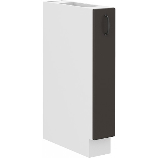 Szafka kuchenna dolna 15 cm grafit STILO 15D BB Cargo GWH