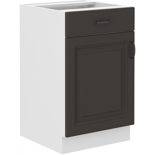 Szafka kuchenna dolna 50 cm STILO 50D 1F1S BB Cargo GWH grafit mat