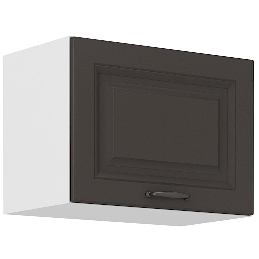 Szafka kuchenna górna 50 cm STILO 50GU 36 1F GWH grafit mat
