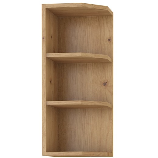 Szafka kuchenna górna 30 cm zakończenie dąb artisan STILO 30G 72 ZAK BB