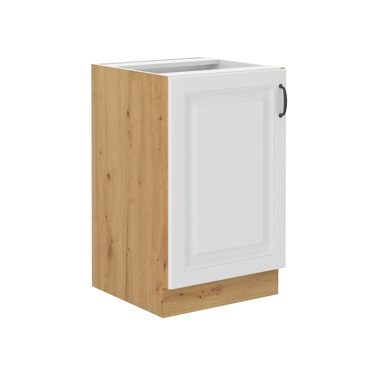 Szafka kuchenna pod zlew 50 cm biała STILO 50D ZL 1F BB WHAR