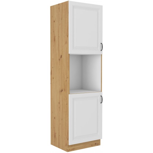 Szafka kuchenna dolna na piekarnik 60 cm słupek STILO 60DP 210 2F WHAR mat