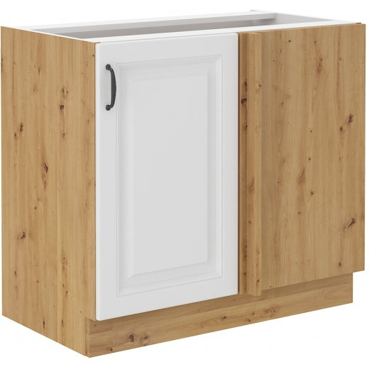 Szafka kuchenna dolna narożna dostawna 105 cm STILO 105DN 1F BB WHAR mat