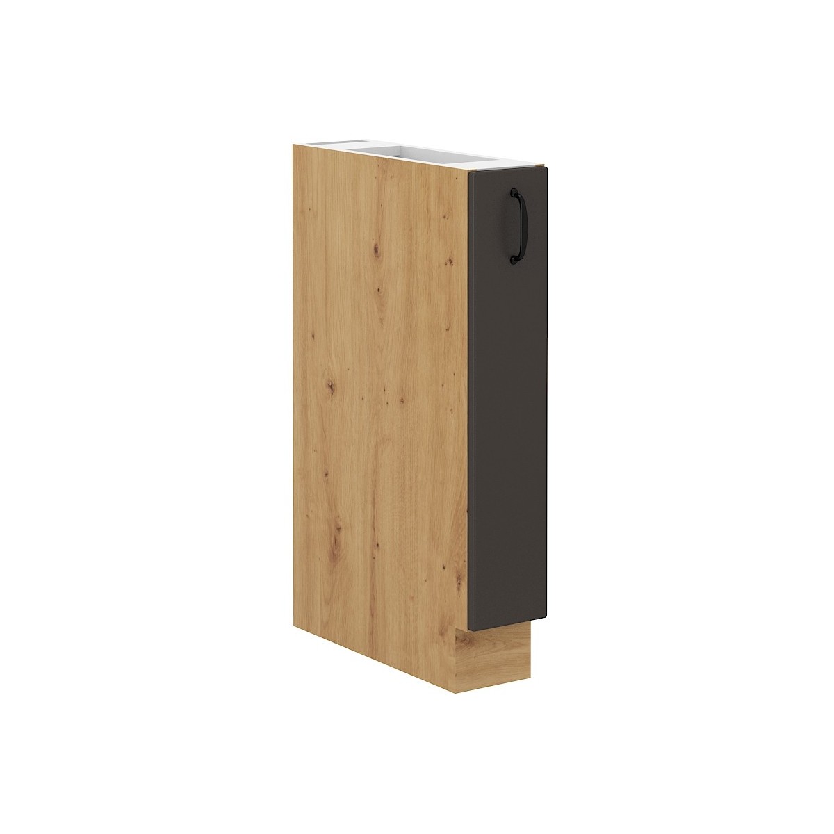 Szafka kuchenna dolna 15 cm grafit STILO 15D BB Cargo GRAR