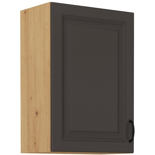 Szafka kuchenna górna 50 cm STILO 50G 72 1F GRAR grafit mat