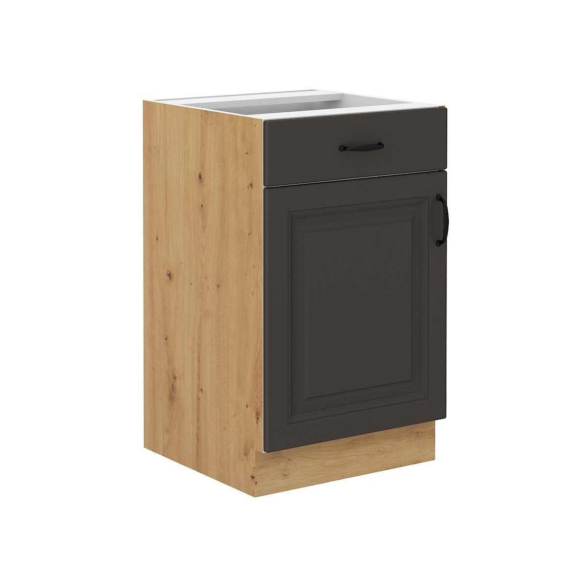 Szafka kuchenna dolna 50 cm STILO 50D 1F1S BB Cargo GRAR grafit mat