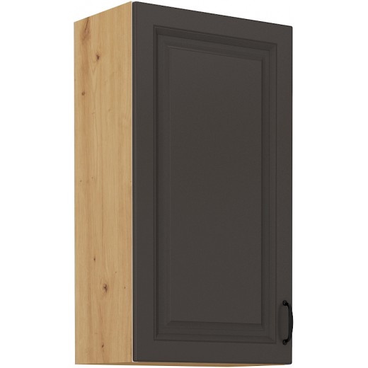Szafka kuchenna górna 50 cm STILO 50G 90 1F GRAR grafit mat