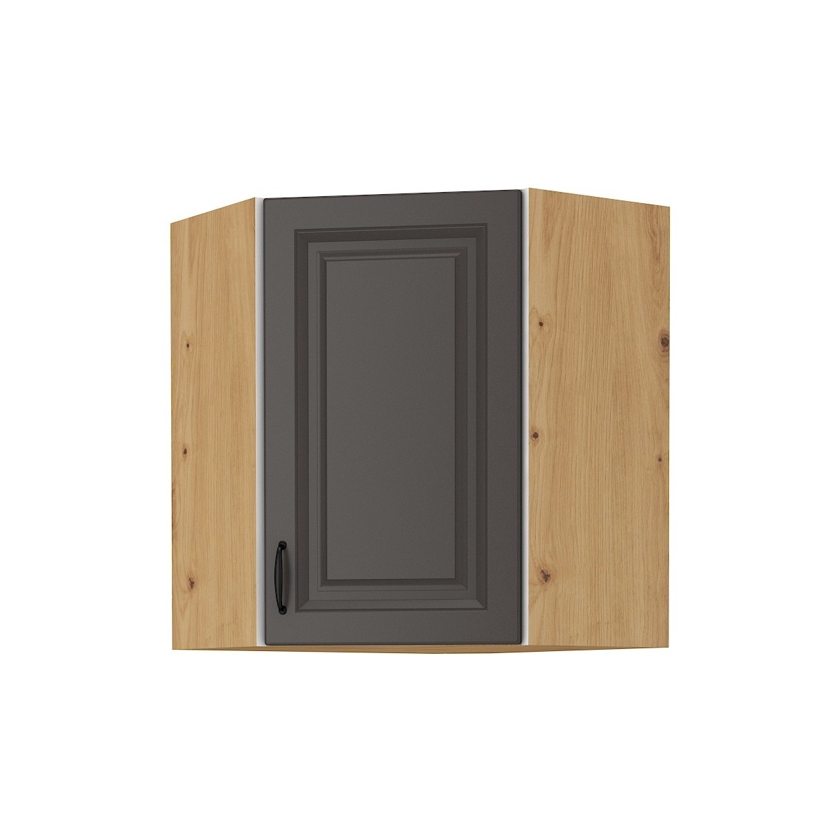 Szafka kuchenna górna narożna STILO 60x60 GN 72 1F GRAR mat