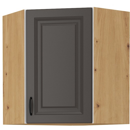 Szafka kuchenna górna narożna STILO 60x60 GN 72 1F GRAR mat