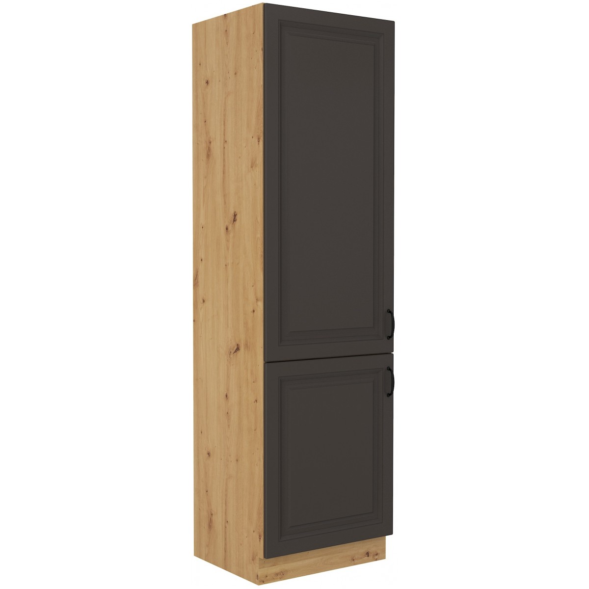 Szafka kuchenna dolna 60 cm słupek STILO 60LO 210 2F GRAR mat