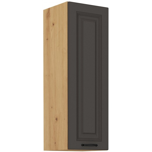 Szafka kuchenna górna 30 cm grafit STILO 30G 90 1F GRAR
