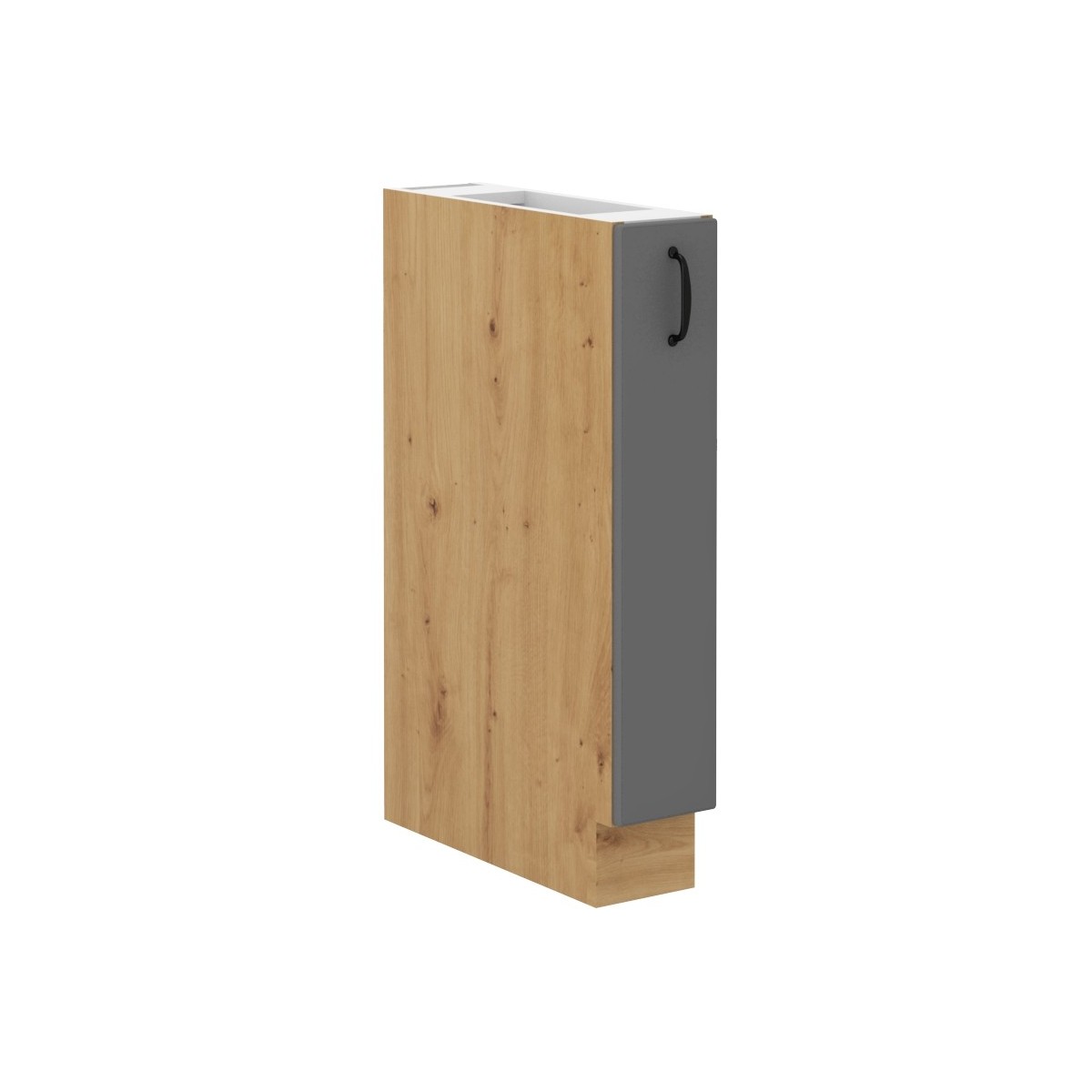 Szafka kuchenna dolna 15 cm szara STILO 15D BB Cargo DGAR