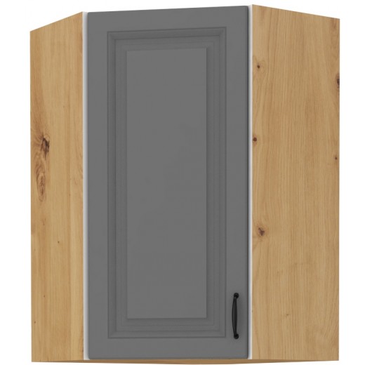 Szafka kuchenna górna narożna STILO 60x60 GN 90 1F DGAR mat