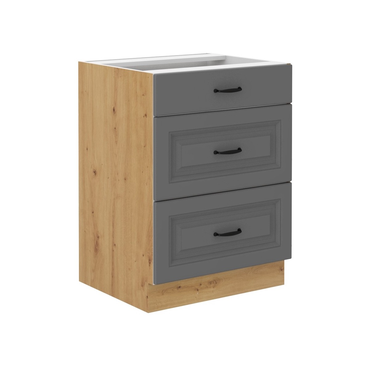 Szafka kuchenna dolna 60 cm STILO 60D 3S BB DGAR mat