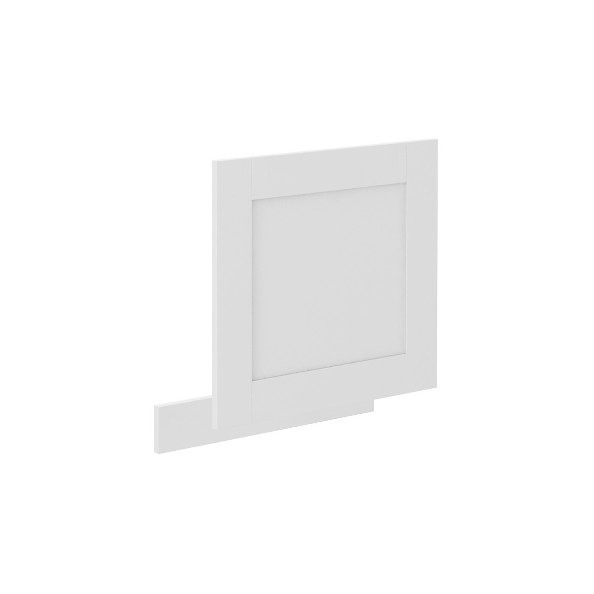 Front kuchenny dolny do zmywarki 60 cm LUNA ZM biały mat