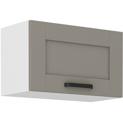Szafka kuchenna górna 60 cm LUNA 60GU 36 1F WHCG szaro biała mat