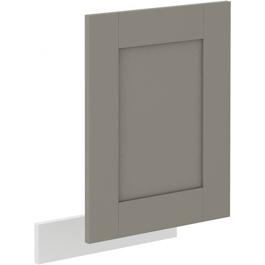 Front kuchenny dolny do zmywarki 45 cm LUNA ZM szary mat