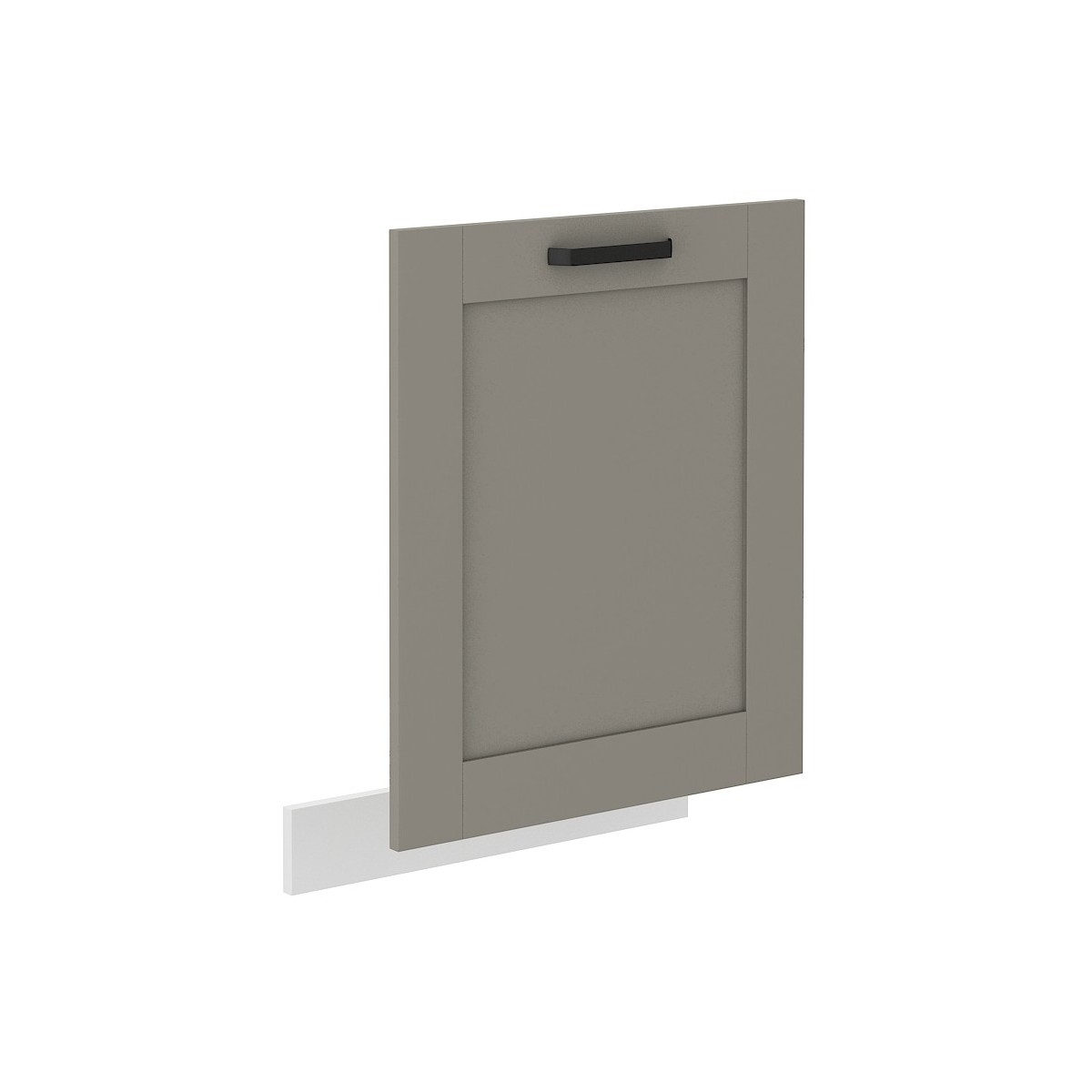 Front kuchenny dolny do zmywarki 60 cm LUNA ZM szary mat