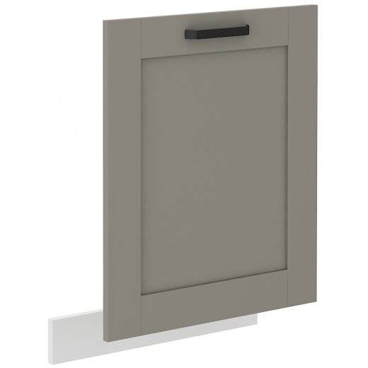 Front kuchenny dolny do zmywarki 60 cm LUNA ZM szary mat