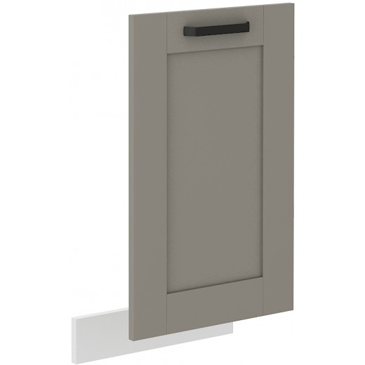 Front kuchenny dolny do zmywarki 45 cm LUNA ZM szary mat