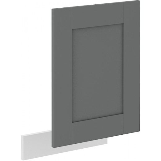 Front kuchenny dolny do zmywarki 45 cm LUNA ZM szary mat