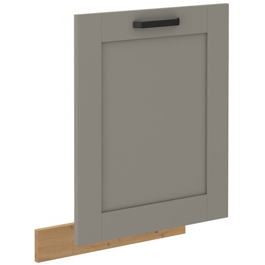 Front kuchenny dolny do zmywarki 60 cm LUNA ZM szary dąb artisan mat