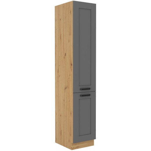 Szafka kuchenna dolna 40 cm słupek LUNA 40DK 210 2F DGAR mat
