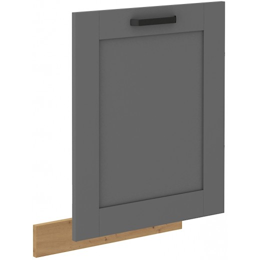 Front kuchenny dolny do zmywarki 60 cm LUNA ZM szary dąb artisan mat
