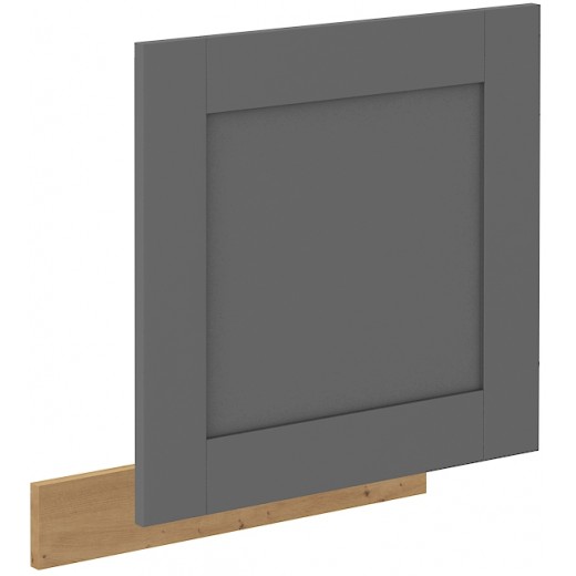 Front kuchenny dolny do zmywarki 60 cm LUNA ZM szary dąb artisan mat