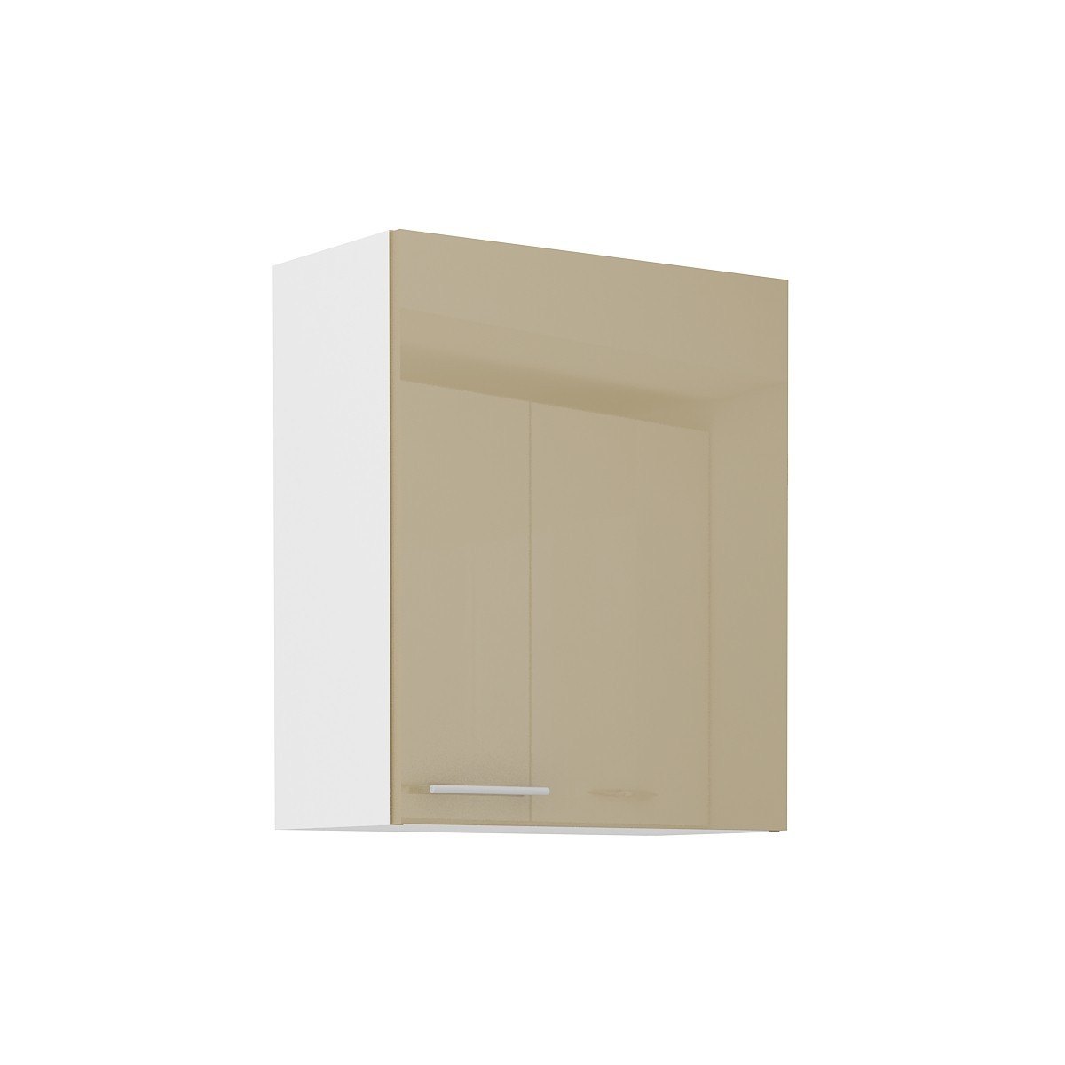 Szafka kuchenna górna 60 cm LARA 60G 72 1F Cappucino połysk