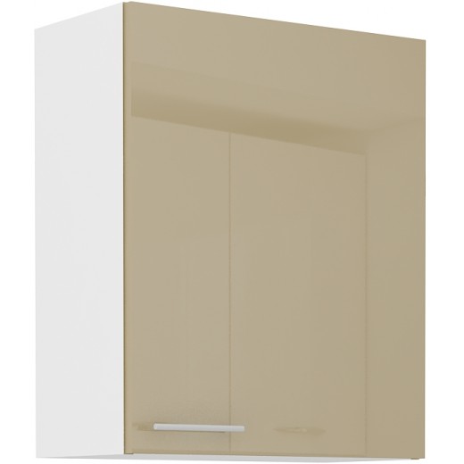 Szafka kuchenna górna 60 cm LARA 60G 72 1F Cappucino połysk