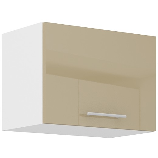 Szafka kuchenna górna 50 cm LARA 50GU 36 1F Cappucino połysk