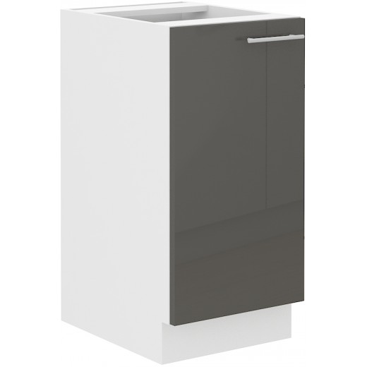 Szafka kuchenna dolna 40 cm LARA 40D 1F BB Cargo GRWH grafit połysk