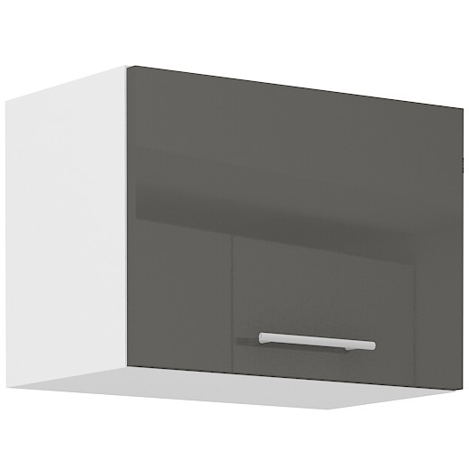 Szafka kuchenna górna 50 cm LARA 50GU 36 1F GRWH grafit połysk