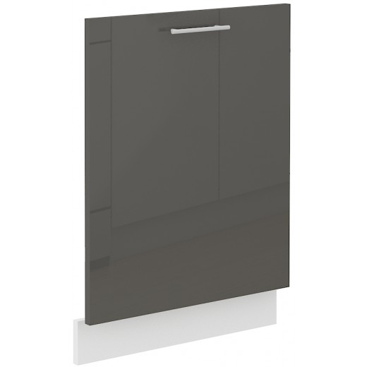 Front kuchenny dolny do zmywarki 60 cm LARA ZM grafit połysk