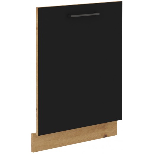 Front kuchenny dolny do zmywarki 60 cm MODENA ZM czarny mat