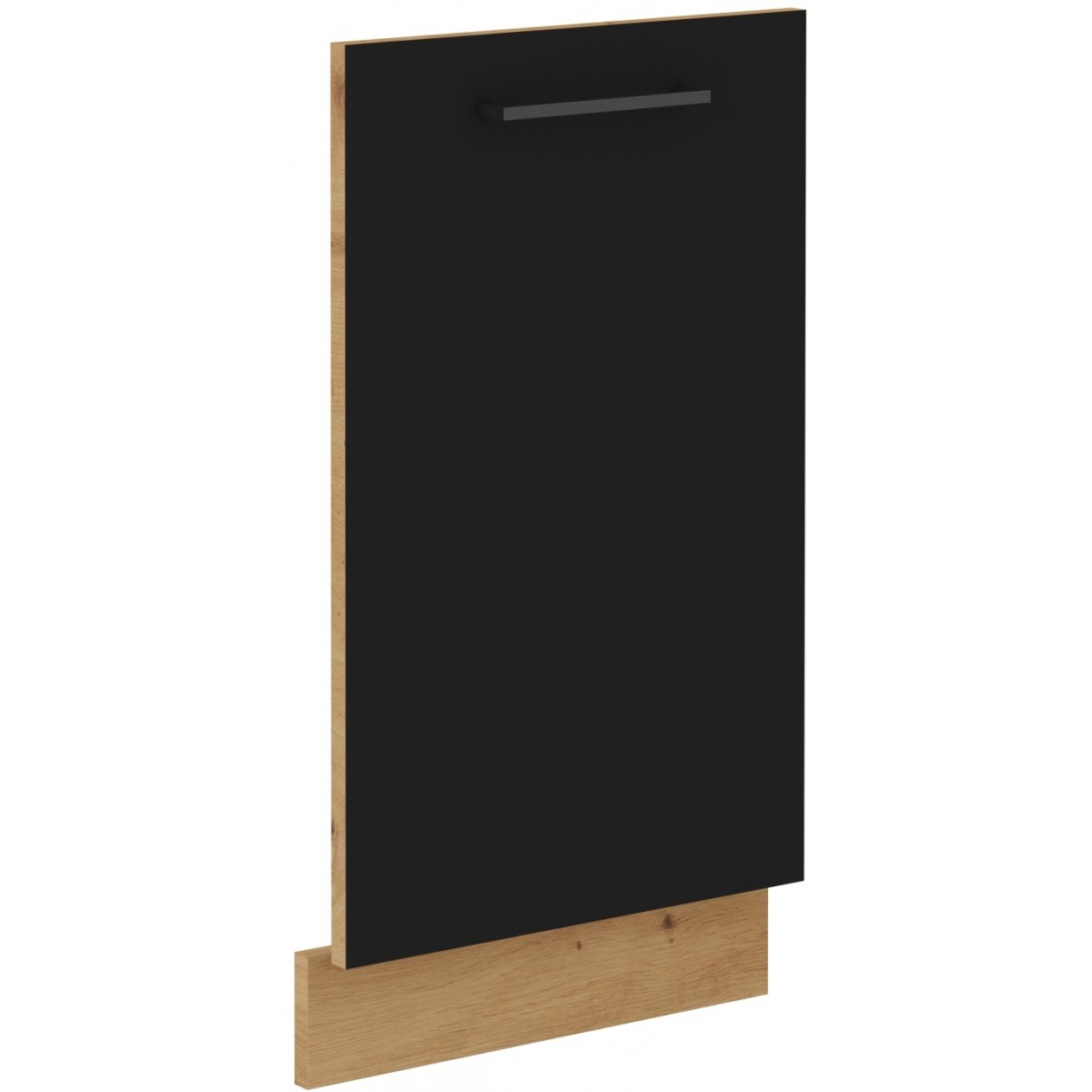 Front kuchenny dolny do zmywarki 45 cm MODENA ZM czarna mat