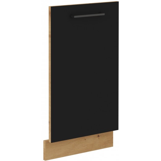 Front kuchenny dolny do zmywarki 45 cm MODENA ZM czarna mat