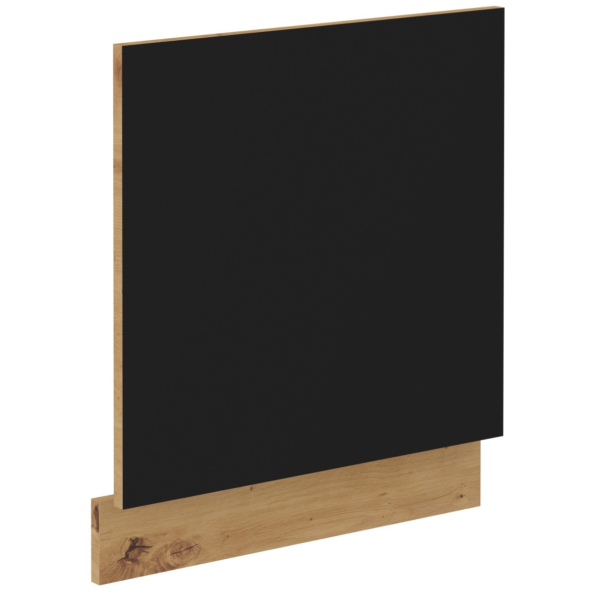 Front kuchenny dolny do zmywarki 60 cm MODENA ZM czarny mat