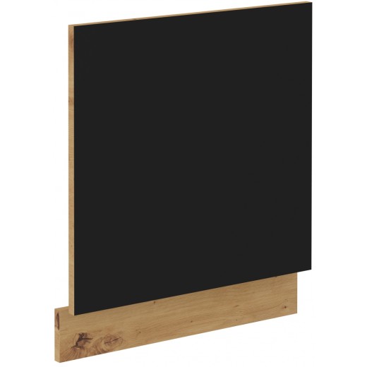 Front kuchenny dolny do zmywarki 60 cm MODENA ZM czarny mat