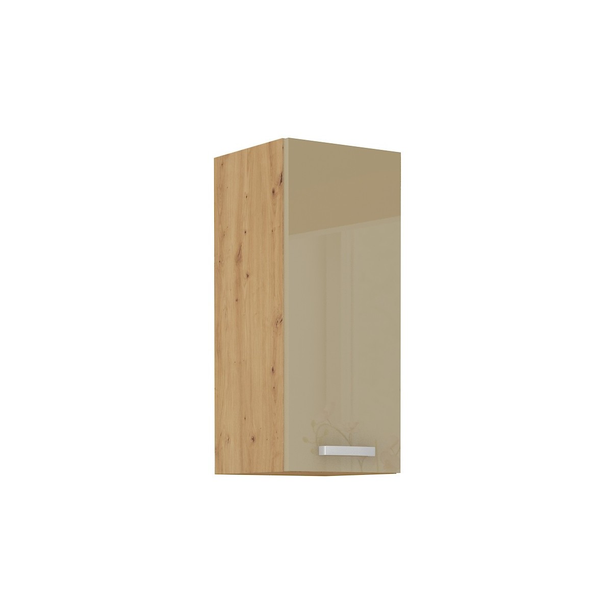 Szafka kuchenna górna 30 cm cappucino połysk ARTISAN 30G 72 1F