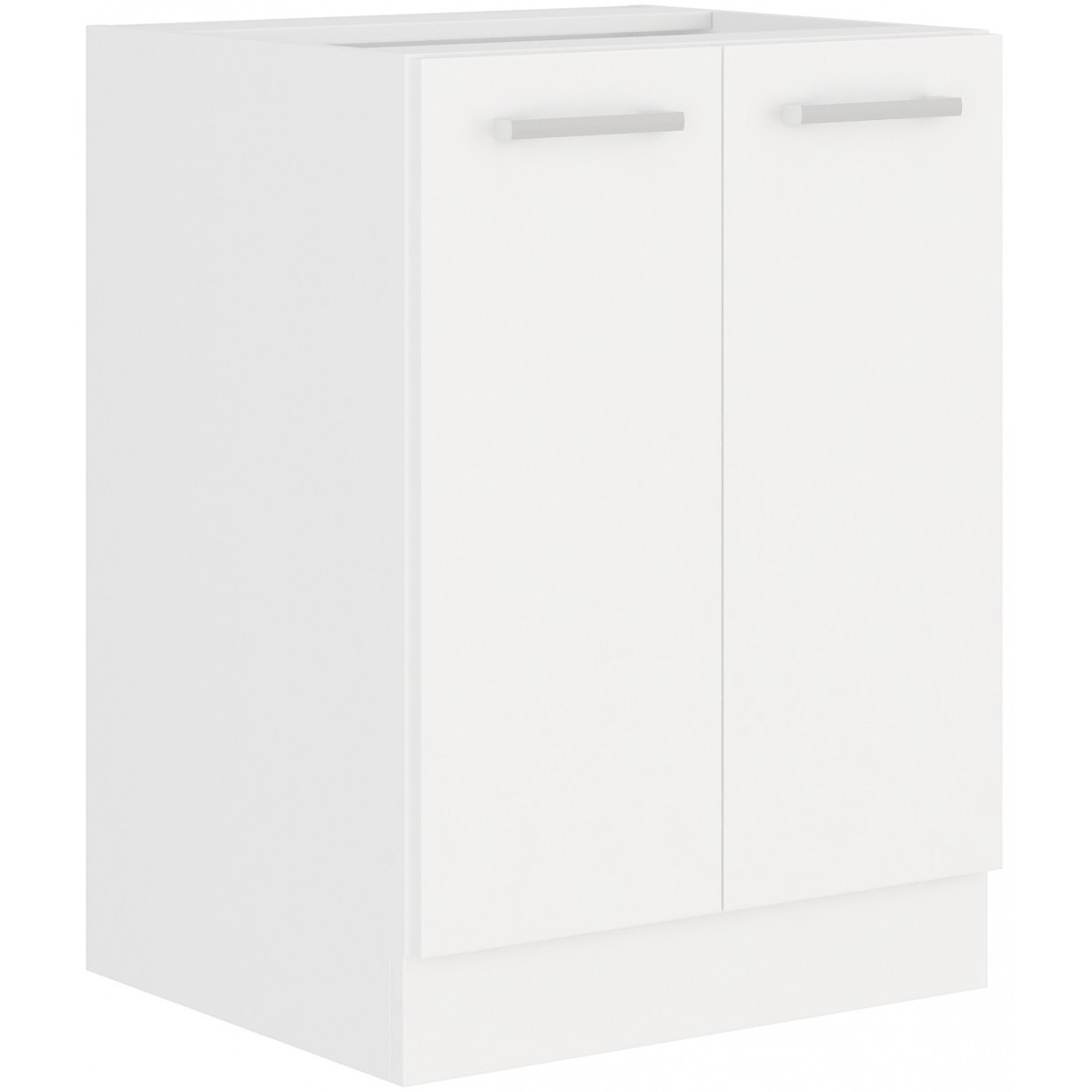 Szafka kuchenna dolna 60 cm EKO 60D 2F BB biała