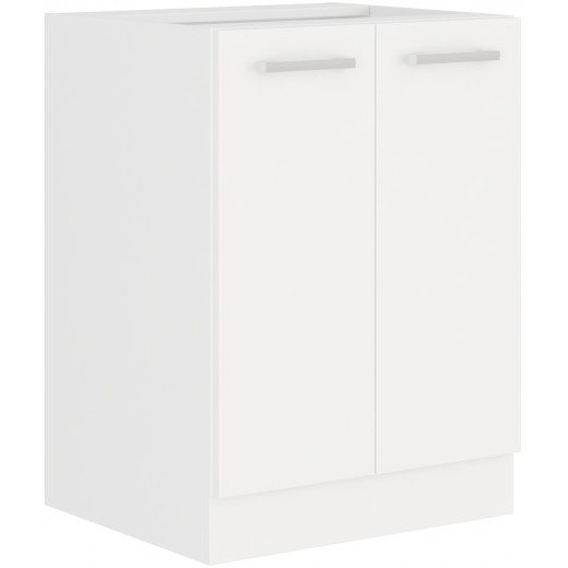 Szafka kuchenna dolna 60 cm EKO 60D 2F BB biała