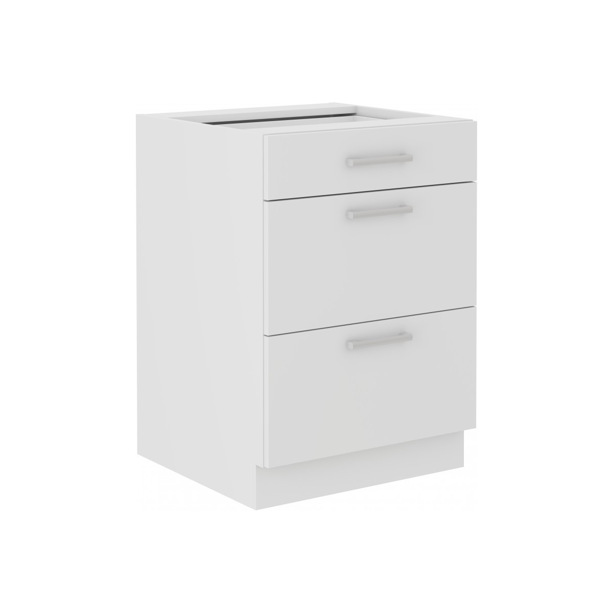 Szafka kuchenna dolna 60 cm EKO 60D 3S BB biała