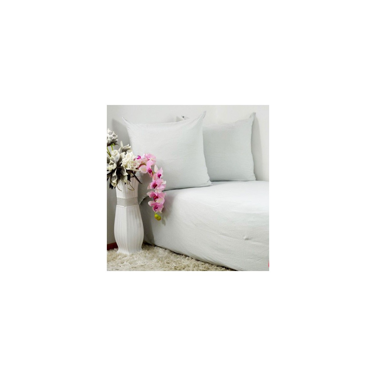Pościel jersey 160x200 bawełna popiel 34B