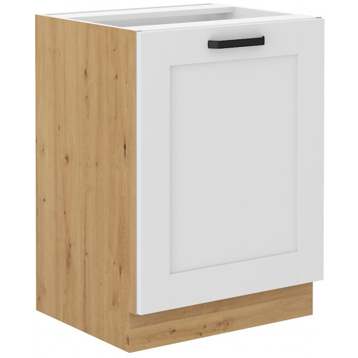 Szafka kuchenna dolna 60 cm LUNA 60D 1F BB WHAR biała mat