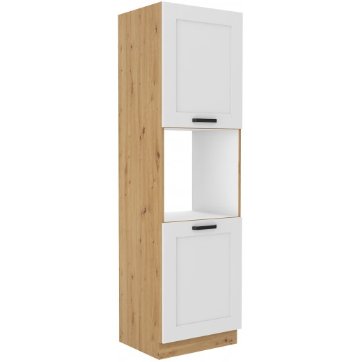 Szafka kuchenna dolna na piekarnik 60 cm słupek LUNA 60DP 210 2F WHAR mat
