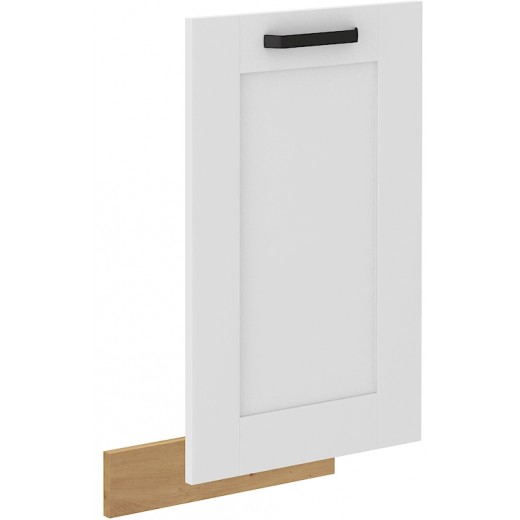 Front kuchenny dolny do zmywarki 45 cm LUNA ZM biały mat