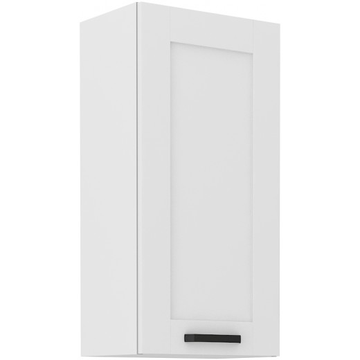 Szafka kuchenna górna 45 cm LUNA 45G 90 1F WHWH biała mat