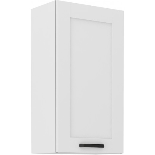 Szafka kuchenna górna 50 cm LUNA 50G 90 1F WHWH biała mat